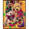 still life bear design oil painting by numbers painting on canvas GX6533