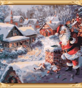 GX7430 christmas gift set diy oil painting by numbers