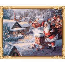 gx7430 weihnachtsgeschenk gesetzt diy Öl malen nach zahlen