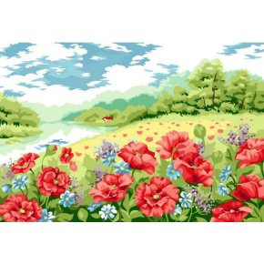 Landschaft Ölgemälde, Öl abstrakte blumen malerei, moderne Ölgemälde