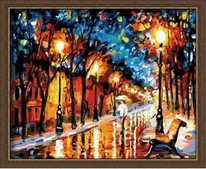 Diy oil painting by numbers,modern oil painting,canvas painting frame photo