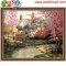 Diy oil painting by numbers,landscape oil painting,modern oil painting new flower photo