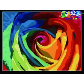 new year 20*30cm Children DIY painting and toys