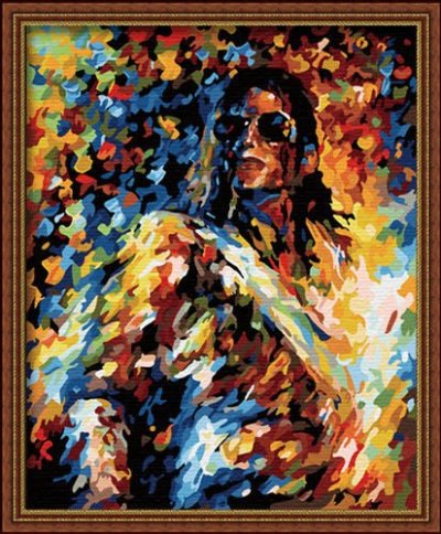 Best price Diy oil paint by numbers G135 abstract acrylic painting on canvas jia cai tian yan