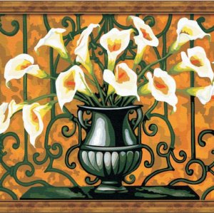 Paint sets for painting new flower design Art Supplies - Canvas, Acrylic Paint,
