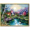 Diy digital oil painting G101 landscape oil painting by numbers