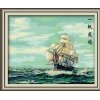 Diy oil Printing by numbers seascape hot selling diy painting by numbers