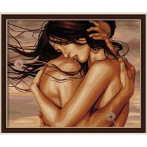 Diy oil painting by digital oil nude women painting,diy oil painting by numbers sexy women picture painting nude women and man
