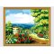 Diy oil painting by digital landscape canvas painting yiwu wholesales