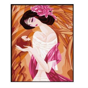 wholesales diy painting modren women picture painting nude women oil painting