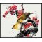 wholesales diy painting with numbers G040 flower and bird design painting on canvas jia cai tian yan brand