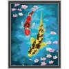 G050 fish design acrylic canvas painting wholesales diy paint with numbers