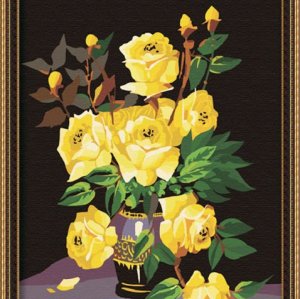 flowers picture hot selling paintings wholesales painting by numbers digital still life painting