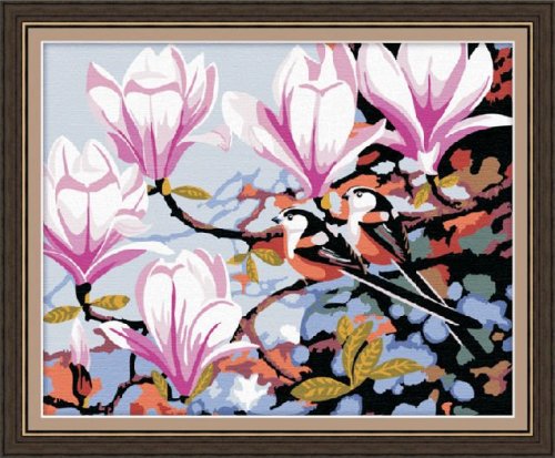 wholesales diy painting flower picture painting on canvas yiwu factory