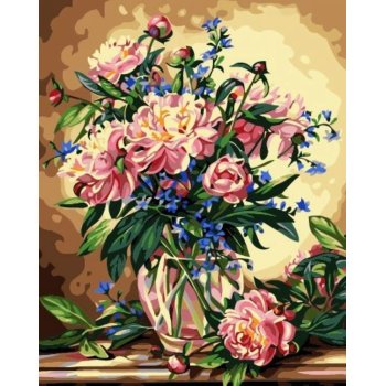 diy painting by numbers new flower design wholesales diy paint by number