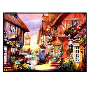 Pintura al óleo principiante kit - de la lona pintura al óleo set - paisaje painitng ventas al por mayor diy pintura por números