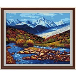 nature landscape oil painting coloring by numbers wholesales diy oil painting