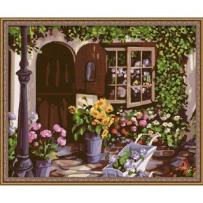 großhandel diy malerei mit Zahlen g105 Blumenladen design jia cai tian yan marke
