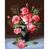 wholesales flower picture painting on canvas paint by numbers