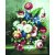 wholesales diy oil paint by numbers G138 abstract flower design