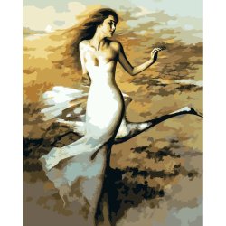Frauen foto diy digitalen malen nach zahlen, neue Ölgemälde kunst, kunst lieferanten