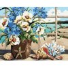 wholesales painting with numbers flower design pictures painting on canvas yiwu wholesales