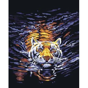 G158 tier-design tiger bild handmaded leinwand Öl malen junge marke