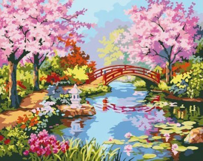 canvas painting by numbers flower picture oil painting factory hot selling painting