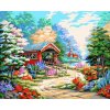 landscape diy painting by numbers modern oil painting china factory