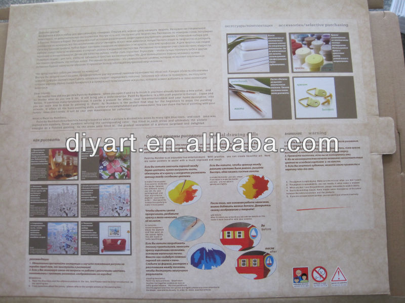 Diy oil Painting by numbers - oil painting by numbers kits