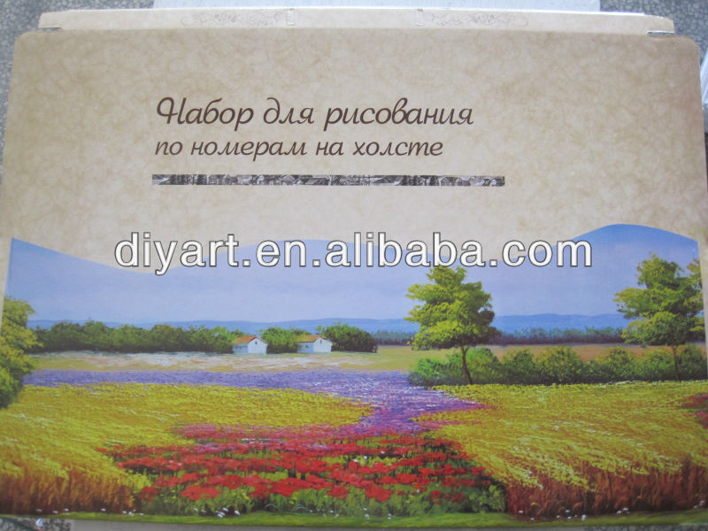 Diy oil Painting by numbers - oil painting by numbers kits