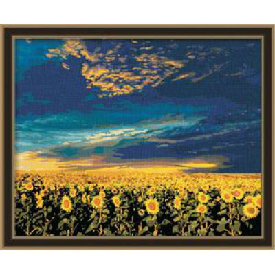 paintboy malen nach zahlen sonnenblumen Ölbild blume foto malerei