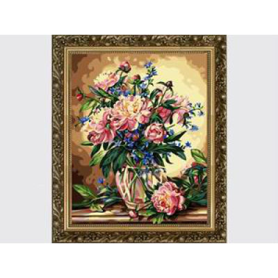 paintboy diy digital oil painting,oil painting flower picture design