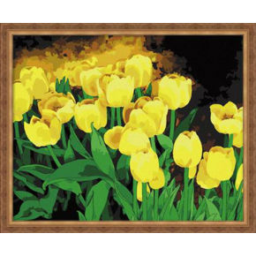 Diy malen mit zahlen- g055 blume acrylfarbe- Lack Junge 40*50cm
