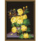 flower oil painting by numbers - environmental acrylic paint - G068