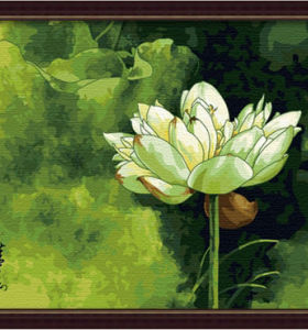 Flor de la pintura con números - EN71-3 - ASTMD-4236 de acrílico pintura - pintura 40 * 50 cm G070