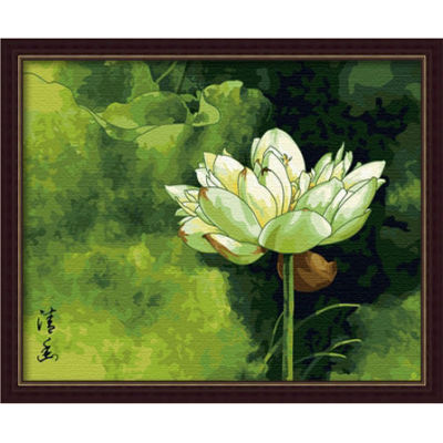Flor de la pintura con números - EN71-3 - ASTMD-4236 de acrílico pintura - pintura 40 * 50 cm G070