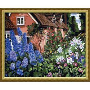 De fotos de flores pintura al óleo bricolaje por números de-- en71-3 astmd- 4236 acrílico pintura- pintura 40*50cm chico