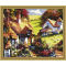 landscape diy oil paint by numbers - acrylic paint new absract painting- paint boy 40*50cm