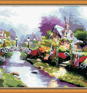 painting with numbers landscape painting The best oil painting in China G091