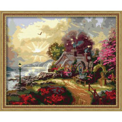 Diy malen mit Zahlen- en71-3- astmd- 4236 acrylfarbe- Lack Junge 40*50cm g097