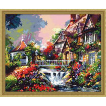 painting with numbers landscape painting G102 oil painting beginner kit