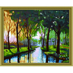 Diy malen nach zahlen- en71-3- astmd- 4236 acrylfarbe- Lack Junge 40*50cm g115