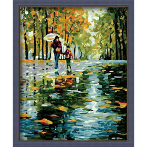 Paintboy malen mit zahlen- Umwelt acrylfarbe- Erreichen 40*50cm g125