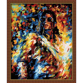 Pintura abstracta por números - EN71-3 - ASTMD-4236 de acrílico pintura