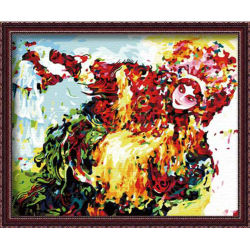Diy malen nach zahlen- en71-3- astmd- 4236 acrylfarbe- Lack Junge 40*50cm g136