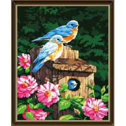 Ölgemälde für anfänger- Leinwand Ölgemälde set-diy kunst gesetzt- en71-3- astmd- 4236 acrylfarbe- g161