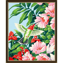 Malen nach zahlen- en71-3- astmd- 4236 acrylfarbe- Lack Junge 40*50cm g163