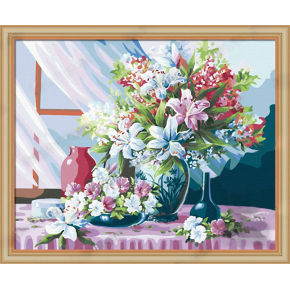 Diy Ölbilder nach zahlen- Ölgemälde für anfänger- Leinwand Ölgemälde set-diy kunst gesetzt g164
