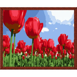 Lack-sets für Malerei- g6195 blume acrylfarbe- Lack Junge 40*50cm